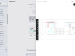 Review the finished drawing in the built-in viewer