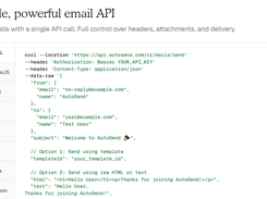 AutoSend Screenshot 2