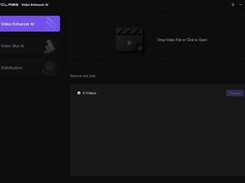 main interface