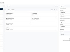 No-code form builder with validation and conditional fields