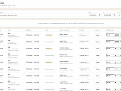 Avrenor Stays Turnovers — cleaning jobs, assignments and work status in the demo workspace.