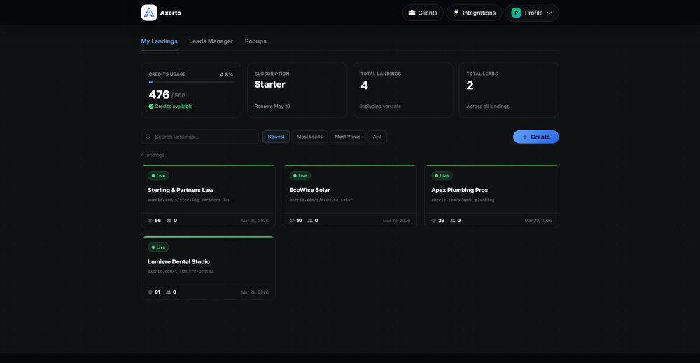 Dashboard