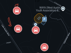 Branded rider app: find and unlock a golf cart