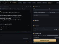 AYELIAVOX Podcast Studio Screenshot 1