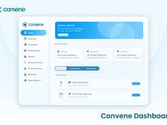 Stay on top of tasks with a unified, customizable dashboard. Access meetings, decisions, and actions in one place to streamline board workflows.