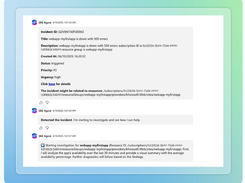 Azure SRE Agent Screenshot 2