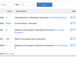 SEC Filings Layout 1