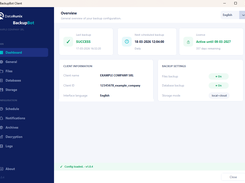 BackupBot Dashboard