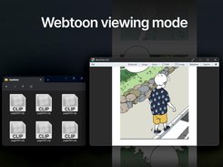 Webtoon viewing mode