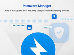 Password Manager Help to manage and enter frequently used passwords for handling archives