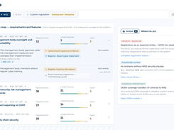 BCMLogic Next - NIS2 Compliance Dashboard