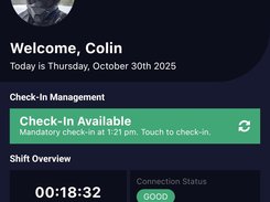 Be Safe App Check-in