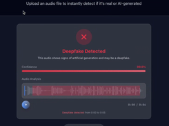 Behavioral Signals Deepfake Speech Detection 