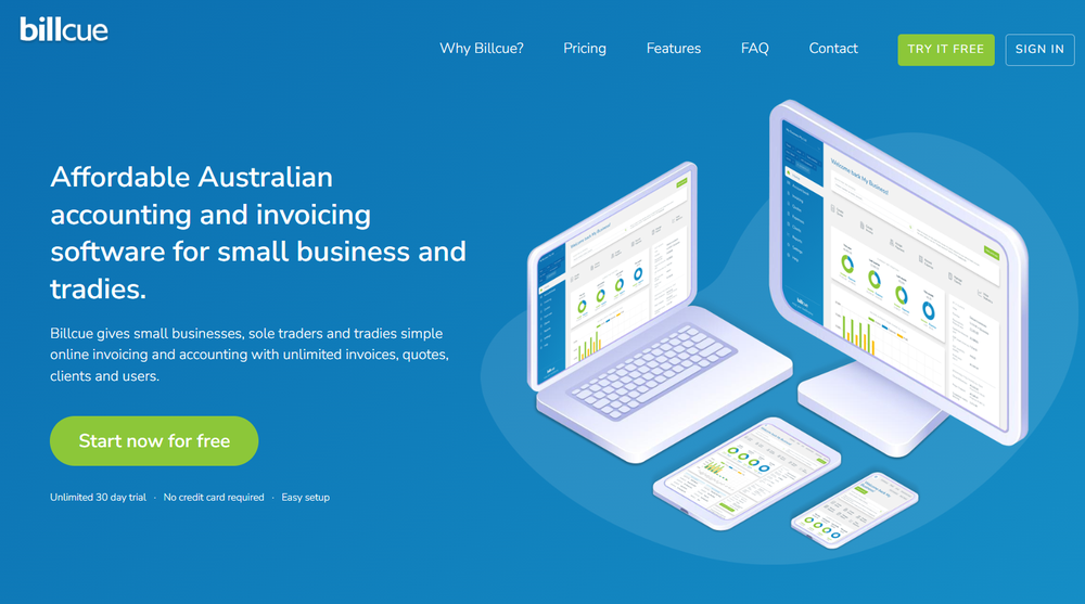 Affordable Australian accounting and invoicing software for small business and tradies