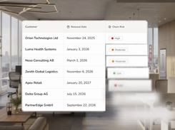 See all contracts and insert custom columns that allow you to dig deeper into them. 