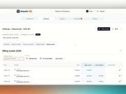 Contract Billing Tracker
