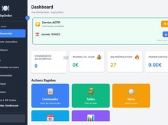 Owner Dashboard – Real-time Orders & Revenue