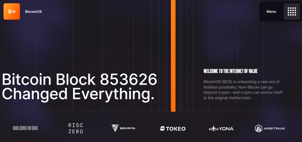 BitcoinOS Screenshot 1