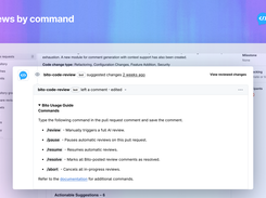 Reviews by command
