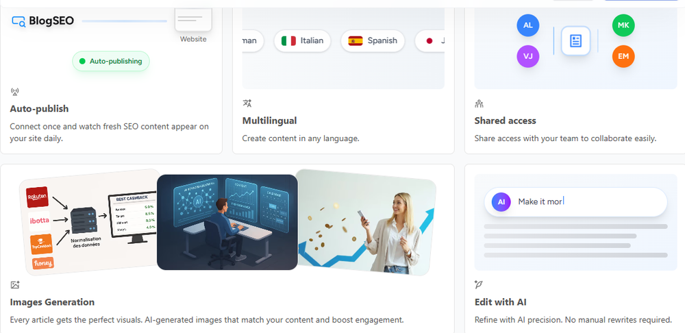 BlogSEO Screenshot 1