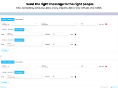 Send to the right audiencewith segments