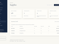 Blueprint Supplies — monitor supply levels, par standards, and property coverage across your vacation rental operation.