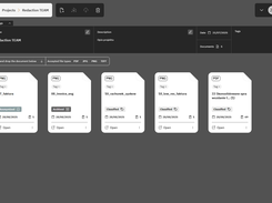 Dark mode projects icons view 