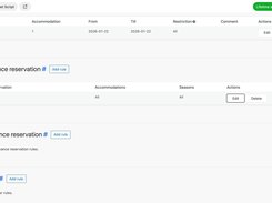 Booking rules in BNBForms