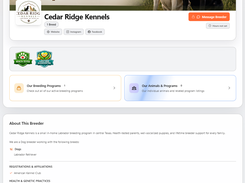 Your breeding business storefront