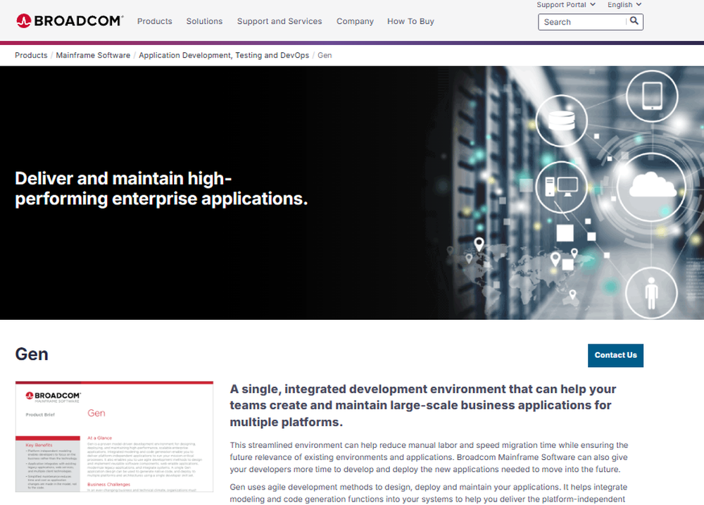 Broadcom Gen Screenshot 1