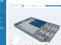 3D warehouse designer with live operations view