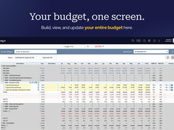 Your budget, one screen