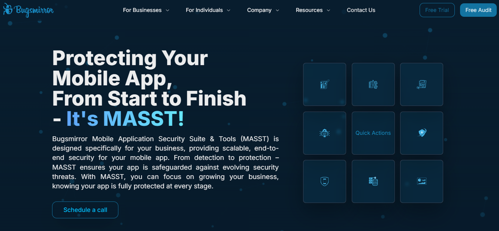 Bugsmirror MASST Screenshot 1