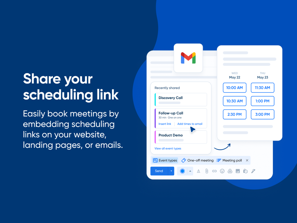 Share your scheduling link