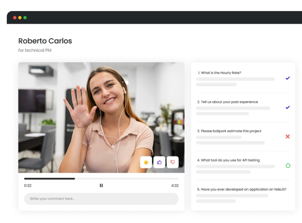 Candidate Screening Screenshot 1