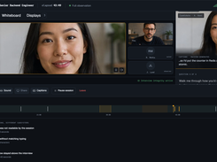 Technical interview platform with built-in integrity signals.