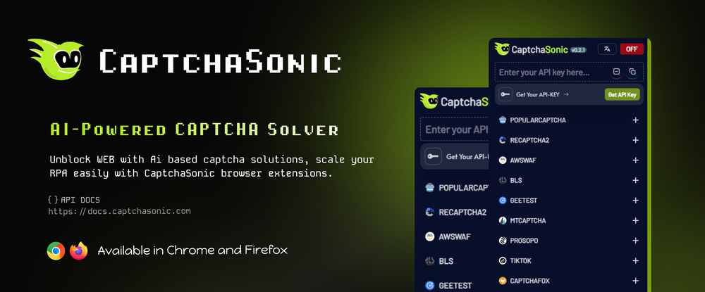 CaptchaSonic Screenshot 1