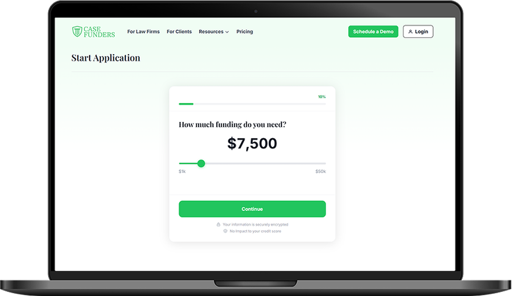CaseFunders Screenshot 1