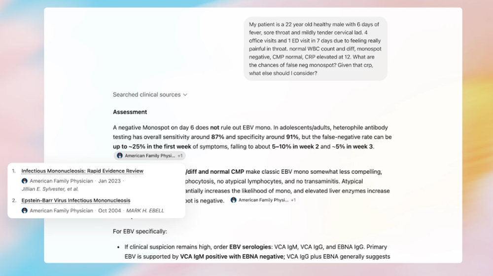 ChatGPT for Clinicians Screenshot 1