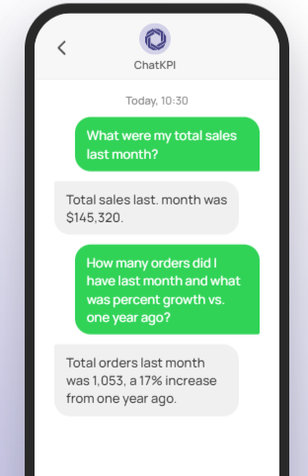ChatKPI Screenshot 1