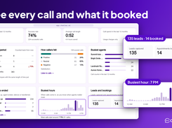 See every call and what it booked
