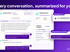 Every conversation summarized, recorded and transcribed