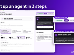 Set up an agent in three steps