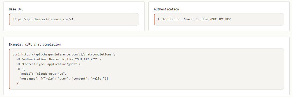Cheaper Inference Screenshot 1