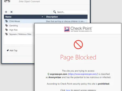 Check Point URL Filtering Screenshot 1