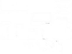 Diagram showing a video player, timeline markers, comment panel, text-entry box, and a hand moving a timeline marker.