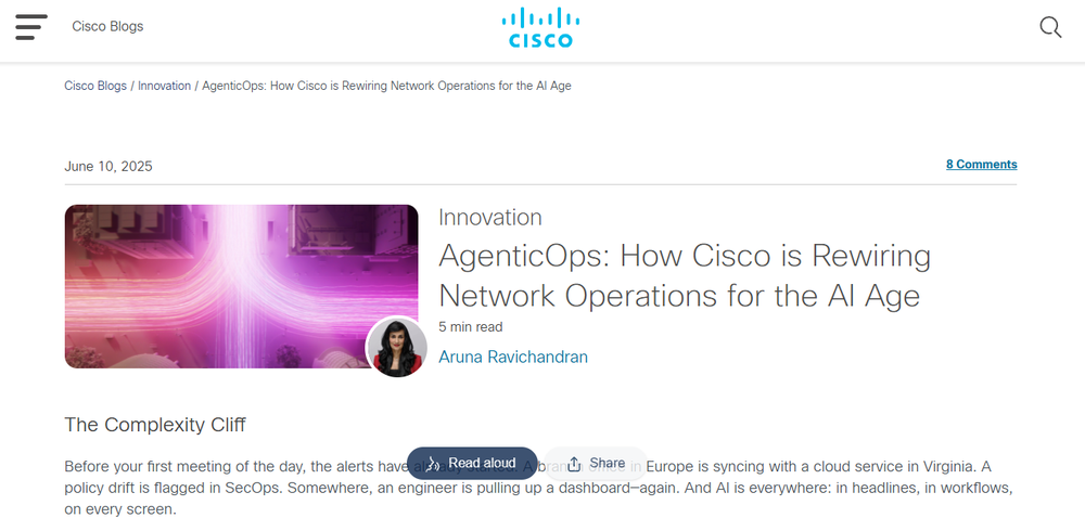 Cisco AgenticOps Screenshot 1