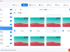 View, sort, and search scan results as needed.