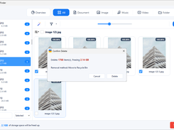 Delete selected duplicates and similar photos by moving them to the Recycle Bin (PC) or Trash (Mac)