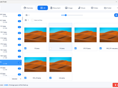View, sort, and search scan results as needed